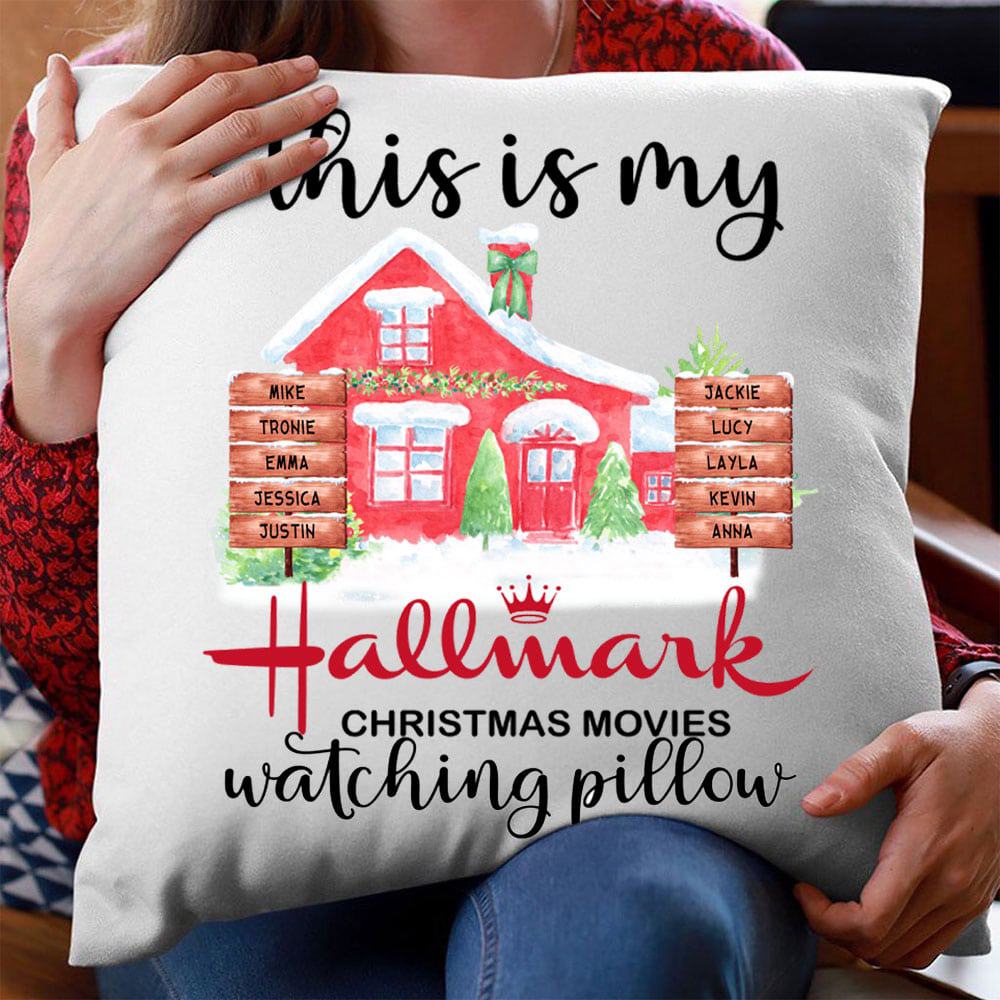 hallmark christmas pillows