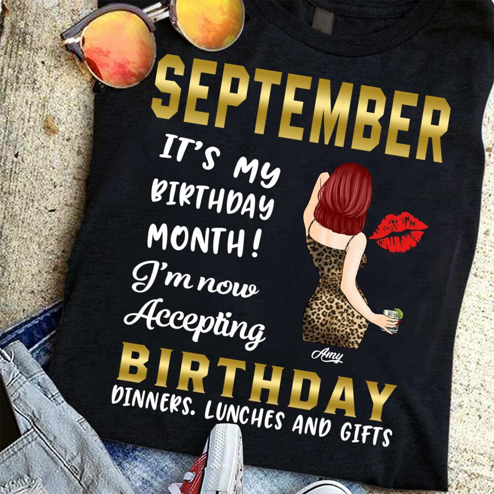 birthday month shirts