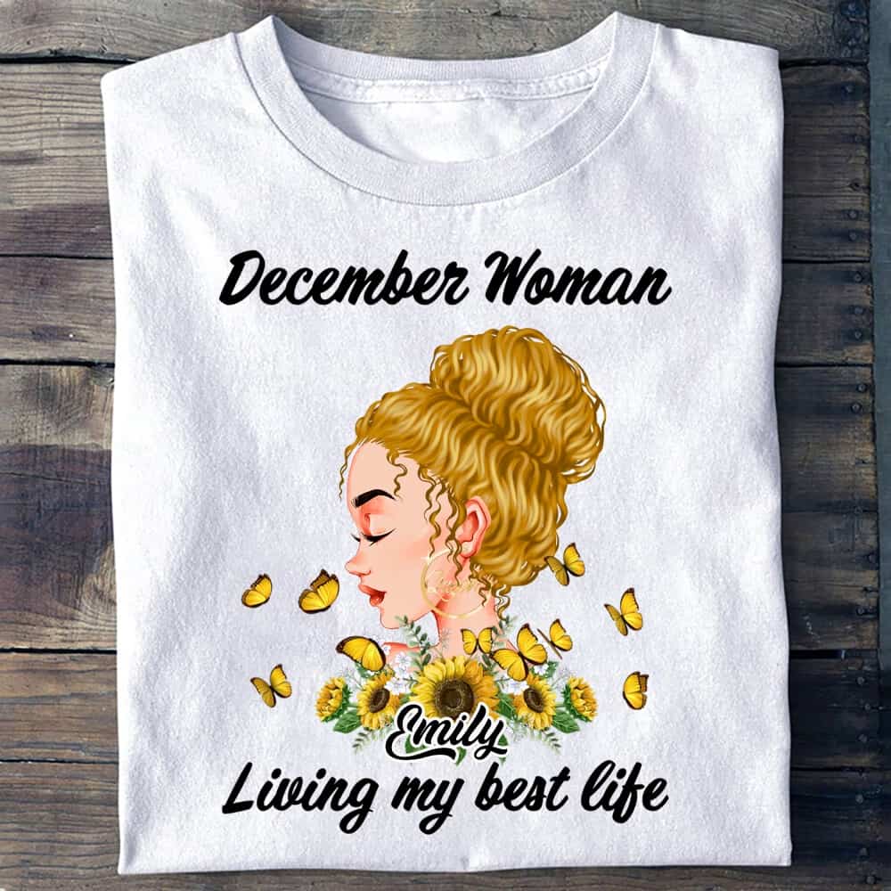 Birthday Tshirt December Girl Birthday Shirts December Girl