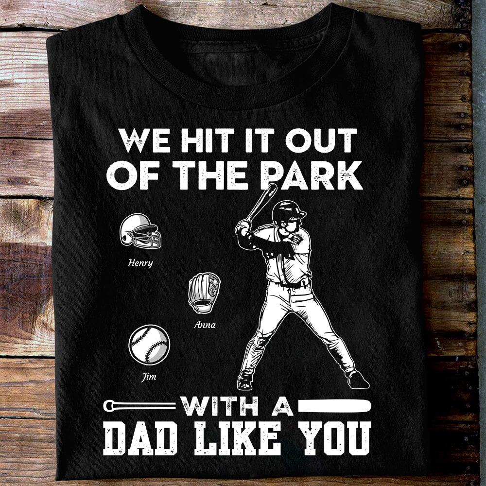 Dad You Hit It Out of the Park Fathers Day Sign Fathers 