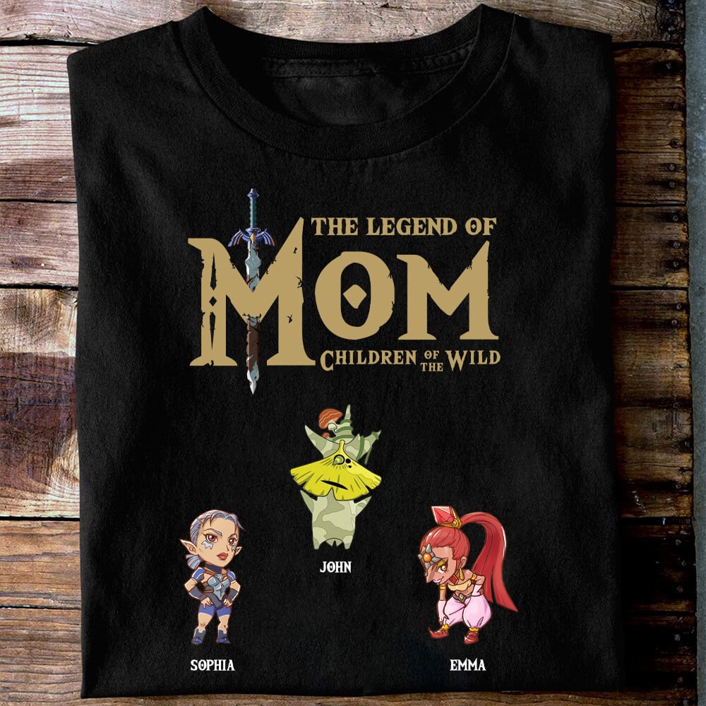 The Legend Of Mom Children Of The Wild Personalized T Shirt, Gift