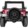 Custom Jeep Girl Print Tumbler with 11oz/12oz/17oz/20oz